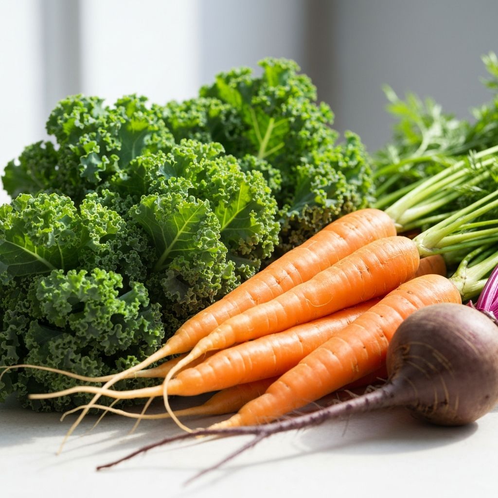 Saisonales Gemüse in Deutschland